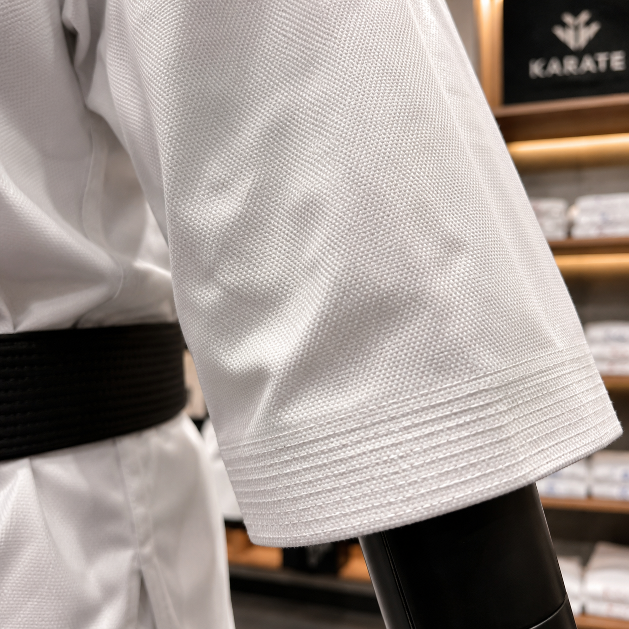 Premium White Beginner Karate Uniform for Kids and Teens image 4