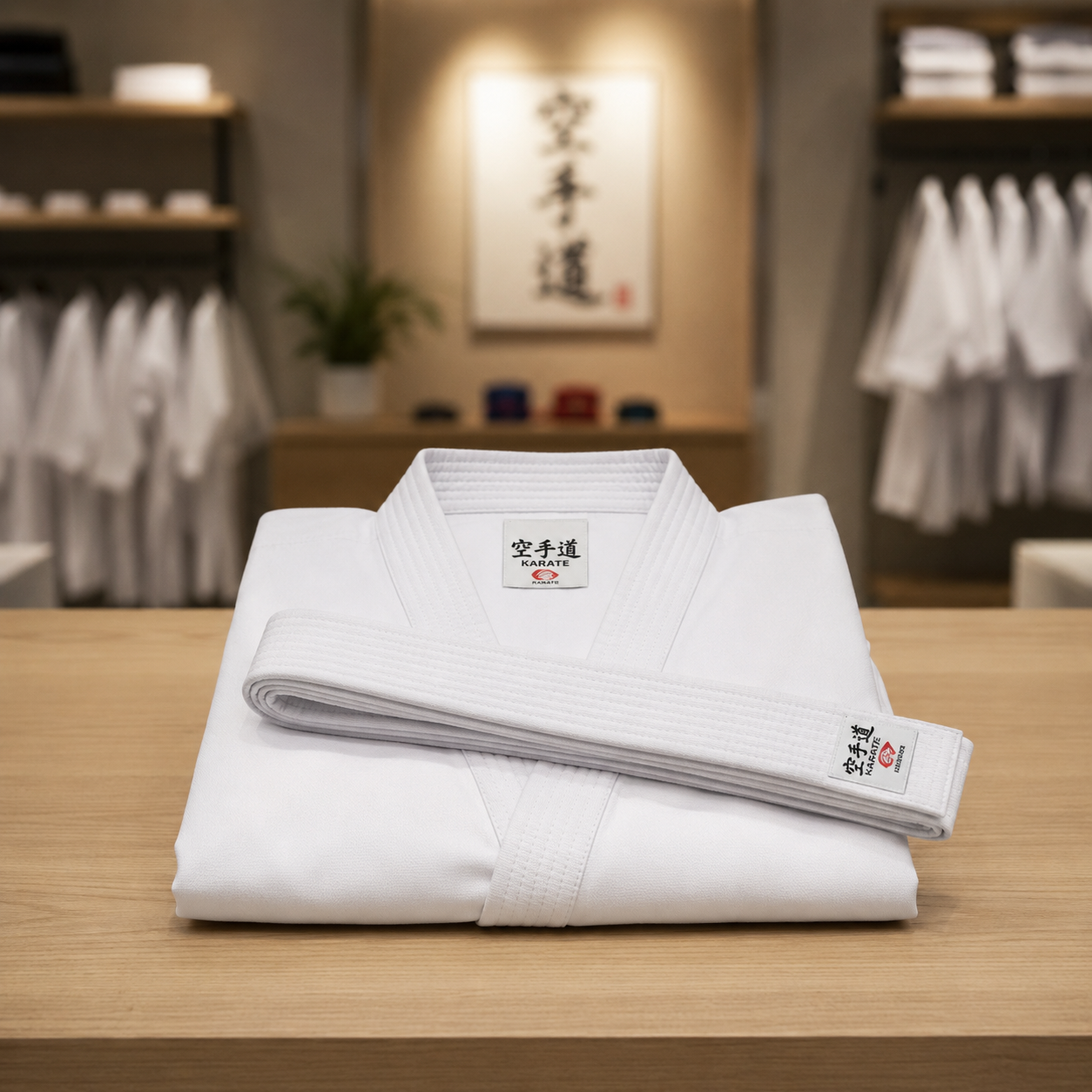 Premium White Beginner Karate Uniform for Kids and Teens image 3